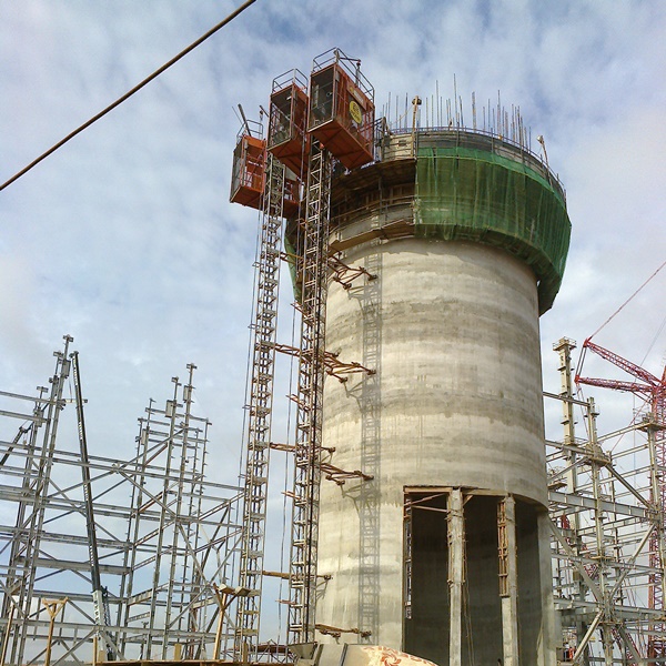 Elevador Cremalheira ROHR em obra