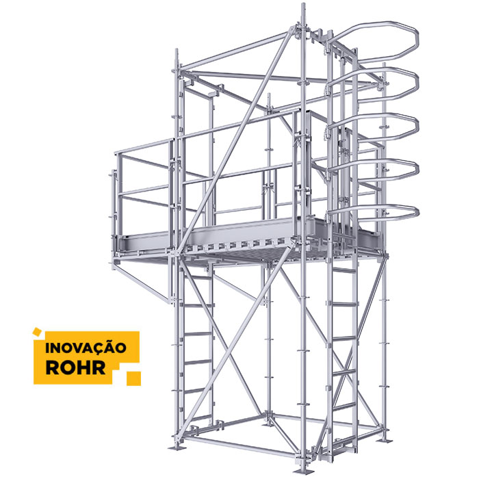 Andaime Alumínio ROHR Kibloc