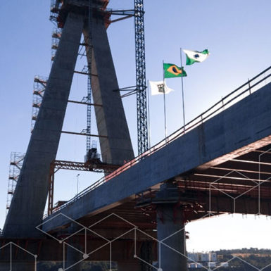 Soluções ROHR em infraestrutura para a nova Ponte Brasil Paraguai